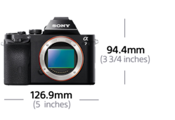 Imagen de Cámara α7 con montura tipo E con sensor de fotograma completo