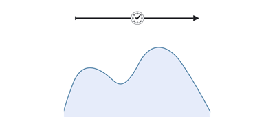 ondas de sonido de la grabación analógica original